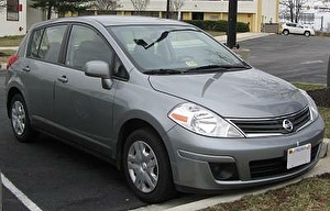 Шины на Nissan Versa 2010