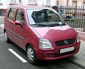 Шины на Opel Agila 2001