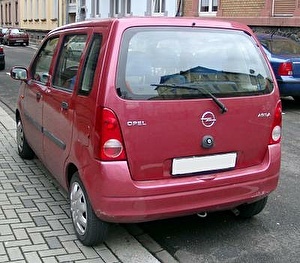 Шины на Opel Agila 2002