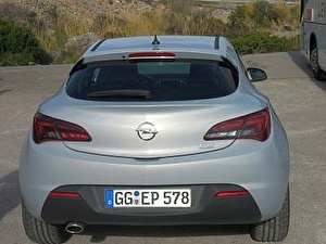 Шины на Opel Astra J GTC 2011