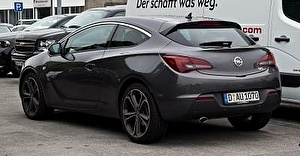 Шины на Opel Astra J GTC 2016