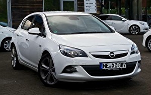 Шины на Opel Astra J 2013