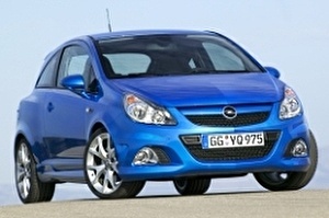 Шины на Opel Corsa OPC 2007