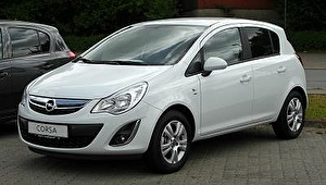 Шины на Opel Corsa 2011