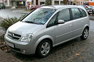 Шины на Opel Meriva 2007