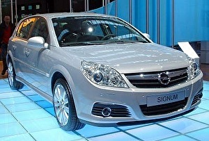 Шины на Opel Signum 2007