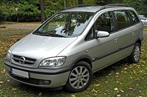 Шины на Opel Zafira 2001