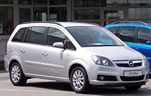 Шины на Opel Zafira 2005