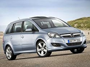 Шины на Opel Zafira 2007