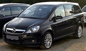 Шины на Opel Zafira 2010