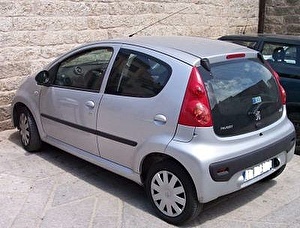 Шины на Peugeot 107 2006