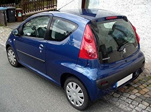 Шины на Peugeot 107 2008