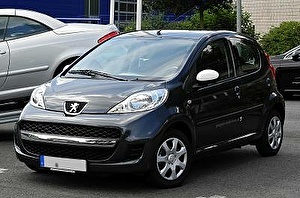 Шины на Peugeot 107 2011