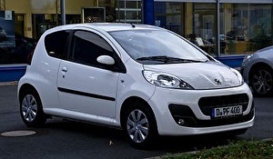 Шины на Peugeot 107 2012