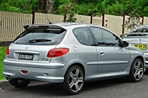 Шины на Peugeot 206 1998