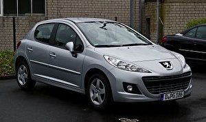 Шины на Peugeot 207 2012