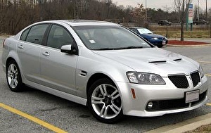 Шины на Pontiac G8 2012