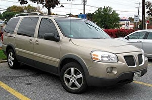 Шины на Pontiac Montana 2005