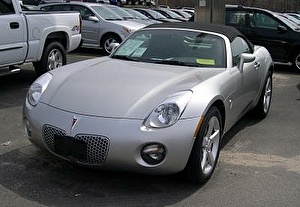 Шины на Pontiac Solstice 2006