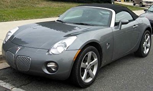 Шины на Pontiac Solstice 2007