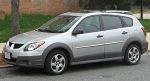 Шины на Pontiac Vibe 2003