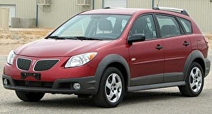 Шины на Pontiac Vibe 2007