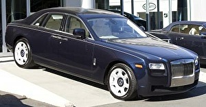 Шины на Rolls Royce Ghost 2011