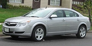 Шины на Saturn Aura 2007