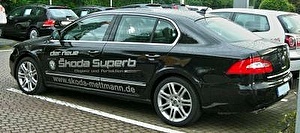 Шины на Skoda Superb 2009