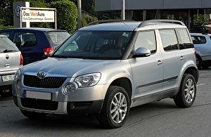 Шины на Skoda Yeti 2011