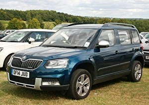 Шины на Skoda Yeti 2014