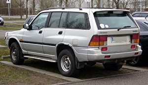 Шины на Ssang Yong Musso 2002