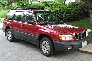 Шины на Subaru Forester 2001