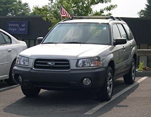 Шины на Subaru Forester 2004