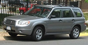 Шины на Subaru Forester 2006