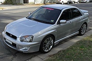 Шины на Subaru Impreza 2004