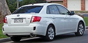 Шины на Subaru Impreza 2008