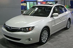 Шины на Subaru Impreza 2010