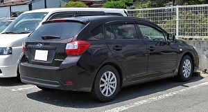 Шины на Subaru Impreza 2013