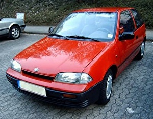 Шины на Subaru Justy 1995