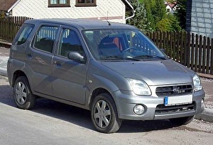 Шины на Subaru Justy 2001