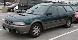 Шины на Subaru Outback 1999