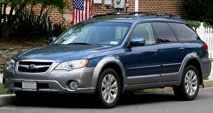 Шины на Subaru Outback 2008