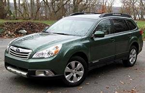 Шины на Subaru Outback 2010