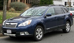 Шины на Subaru Outback 2012