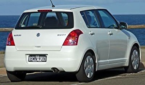 Шины на Suzuki Swift 2010