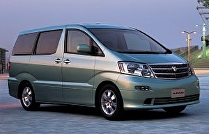 Шины на Toyota Alphard 2002