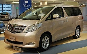 Шины на Toyota Alphard 2011