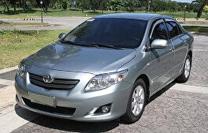 Шины на Toyota Corolla Altis 2008