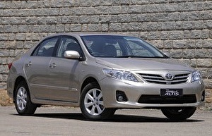 Шины на Toyota Corolla Altis 2011